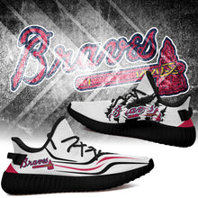 Load image into Gallery viewer, Atlanta Braves MLB Sport Teams Like Yeezy Boost Shoes T1510 - V04-29