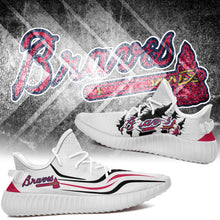Load image into Gallery viewer, Atlanta Braves MLB Sport Teams Like Yeezy Boost Shoes T1510 - V04-29