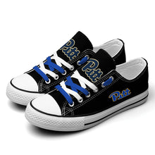 Load image into Gallery viewer, NCAA Pitt Panthers Low Top Canvas Shoes Gift For Fans H3010
