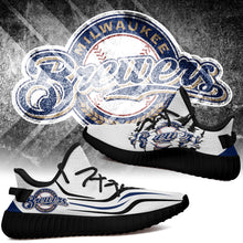 Load image into Gallery viewer, Milwaukee Brewers MLB Sport Teams Like Yeezy Boost Shoes T1510 - V04-15