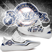 Load image into Gallery viewer, Milwaukee Brewers MLB Sport Teams Like Yeezy Boost Shoes T1510 - V04-15