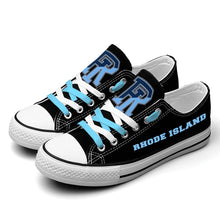 Load image into Gallery viewer, NCAA Rhode Island Rams Low Top Canvas Shoes Gift For Fans H3010