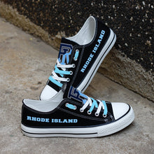 Load image into Gallery viewer, NCAA Rhode Island Rams Low Top Canvas Shoes Gift For Fans H3010
