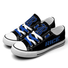 Load image into Gallery viewer, NCAA Rice Owls Low Top Canvas Shoes Gift For Fans H3010