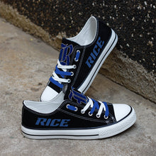 Load image into Gallery viewer, NCAA Rice Owls Low Top Canvas Shoes Gift For Fans H3010