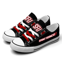 Load image into Gallery viewer, NCAA Saint Francis Red Flash Low Top Canvas Shoes Gift For Fans H3010