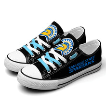Load image into Gallery viewer, NCAA San Jose State Spartans Low Top Canvas Shoes Gift For Fans H3010