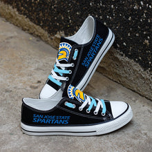 Load image into Gallery viewer, NCAA San Jose State Spartans Low Top Canvas Shoes Gift For Fans H3010