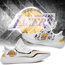 Load image into Gallery viewer, Los Angeles Lakers NBA Sport Teams Like Yeezy Boost Shoes T1510 - V04-17
