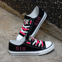 Load image into Gallery viewer, NCAA Southern Illinois Salukis Low Top Canvas Shoes Gift For Fans H3010