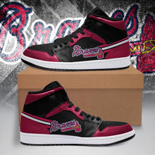 Load image into Gallery viewer, Atlanta Braves MLB Jordan Sneakers Shoes T2910-V01-29