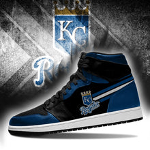 Load image into Gallery viewer, Kansas City Royals MLB Jordan Sneakers Shoes T2910-V01-19