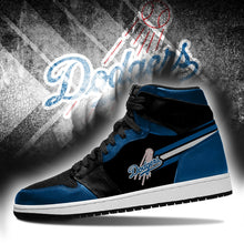 Load image into Gallery viewer, Los Angeles Dodgers MLB Jordan Sneakers Shoes T2910-V01-17