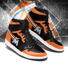 Load image into Gallery viewer, Miami Marlins MLB Jordan Sneakers Shoes T2910-V01-16