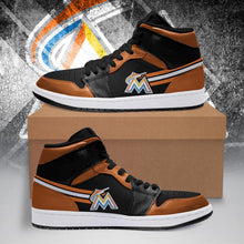 Load image into Gallery viewer, Miami Marlins MLB Jordan Sneakers Shoes T2910-V01-16