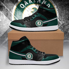 Load image into Gallery viewer, Oakland Athletics MLB Jordan Sneakers Shoes T2910-V01-11