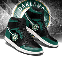 Load image into Gallery viewer, Oakland Athletics MLB Jordan Sneakers Shoes T2910-V01-11