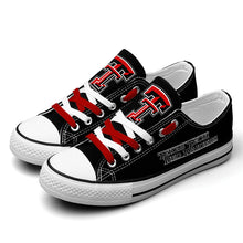 Load image into Gallery viewer, NCAA Texas Tech Red Raiders Low Top Canvas Shoes Gift For Fans H3010