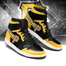 Load image into Gallery viewer, Pittsburgh Pirates MLB Jordan Sneakers Shoes T2910-V01-1