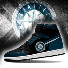 Load image into Gallery viewer, Seattle Mariners MLB Jordan Sneakers Shoes T2910-V01-7