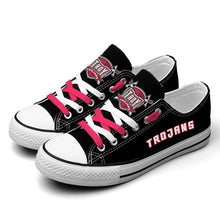 Load image into Gallery viewer, NCAA Troy Trojans Low Top Canvas Shoes Gift For Fans H3010