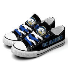 Load image into Gallery viewer, NCAA UC Davis Aggies Low Top Canvas Shoes Gift For Fans H3010