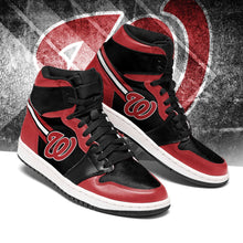 Load image into Gallery viewer, Washington Nationals MLB Jordan Sneakers Shoes T2910-V01-2