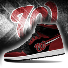 Load image into Gallery viewer, Washington Nationals MLB Jordan Sneakers Shoes T2910-V01-2