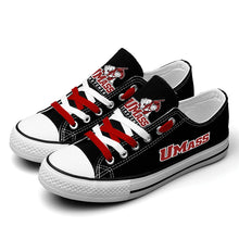 Load image into Gallery viewer, NCAA UMass Minutemen Low Top Canvas Shoes Gift For Fans H3010