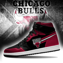 Load image into Gallery viewer, Chicago Bulls NBA Jordan Sneakers Shoes T2910-V01-26