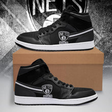 Load image into Gallery viewer, Brooklyn Nets NBA Jordan Sneakers Shoes T2910-V01-28