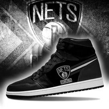 Load image into Gallery viewer, Brooklyn Nets NBA Jordan Sneakers Shoes T2910-V01-28