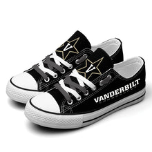 Load image into Gallery viewer, NCAA Vanderbilt Commodores Low Top Canvas Shoes Gift For Fans H3010