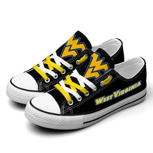 Load image into Gallery viewer, NCAA West Virginia Mountaineers Low Top Canvas Shoes Gift For Fans H3010