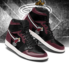 Load image into Gallery viewer, Miami Heat NBA Jordan Sneakers Shoes T2910-V01-15