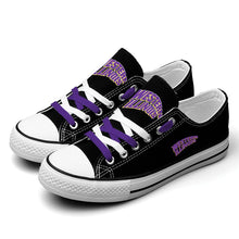Load image into Gallery viewer, NCAA Western Illinois Leathernecks Low Top Canvas Shoes Gift For Fans H3010