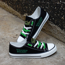 Load image into Gallery viewer, NCAA William &amp; Mary Tribe Low Top Canvas Shoes Gift For Fans H3010