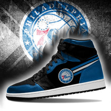 Load image into Gallery viewer, Philadelphia 76ers NBA Jordan Sneakers Shoes T2910-V01-8