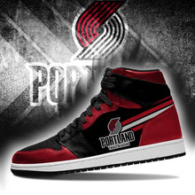 Load image into Gallery viewer, Portland Trail Blazers NBA Jordan Sneakers Shoes T2910-V01-6