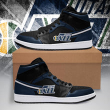 Load image into Gallery viewer, Utah Jazz NBA Jordan Sneakers Shoes T2910-V01-2