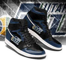 Load image into Gallery viewer, Utah Jazz NBA Jordan Sneakers Shoes T2910-V01-2