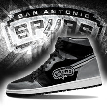 Load image into Gallery viewer, San Antonio Spurs NBA Jordan Sneakers Shoes T2910-V01-4