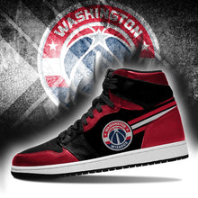 Load image into Gallery viewer, Washington Wizards NBA Jordan Sneakers Shoes T2910-V01-1