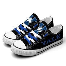 Load image into Gallery viewer, NCAA Yale Bulldogs Low Top Canvas Shoes Gift For Fans H3010