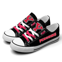 Load image into Gallery viewer, NCAA Youngstown State Penguins Low Top Canvas Shoes Gift For Fans H3010