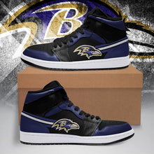 Load image into Gallery viewer, Baltimore Ravens NFL Jordan Sneakers Shoes T2910-V01-30