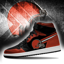 Load image into Gallery viewer, Cleveland Browns NFL Jordan Sneakers Shoes T2910-V01-24