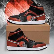 Load image into Gallery viewer, Cleveland Browns NFL Jordan Sneakers Shoes T2910-V01-24