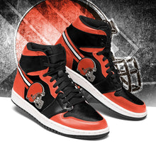 Load image into Gallery viewer, Cleveland Browns NFL Jordan Sneakers Shoes T2910-V01-24