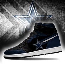 Load image into Gallery viewer, Dallas Cowboys NFL Jordan Sneakers Shoes T2910-V01-27